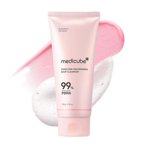 Niacinamide Whip Cleanser منظف الوجه الوردي بنياكيناميد